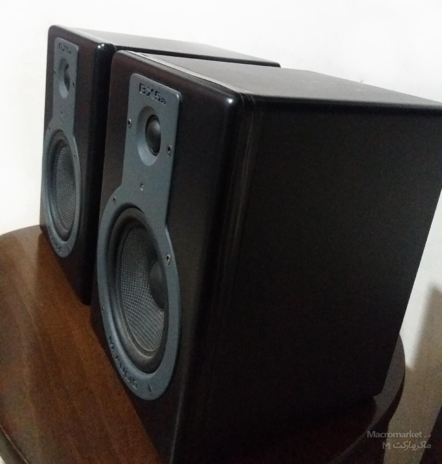 اسپیکر مانیتورینگ استودیویی M-audio BX5 a - ساخت آمریکا ، منتاژ چین ، 5 اینچ ، ورودی xlr