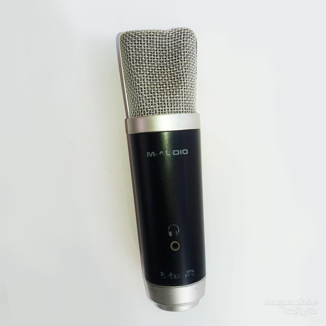میکروفن استودیویی کاندنسر M-audio Vocal Studio - خرید میکروفن مناسب ضبط پادکست و تولید محتوا و ضبط ویدئو