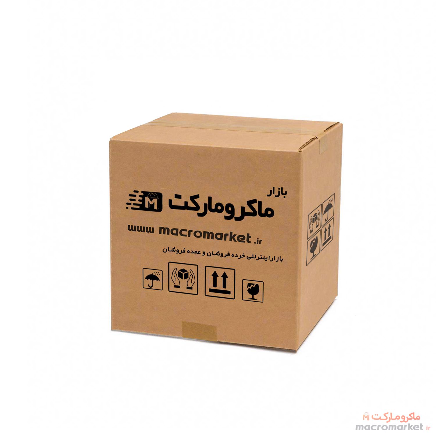 جعبه کارتن پستی و بسته بندی ماکرومارکت مدل M-3 بسته 10 عددی - کارتن سایز 3 با لوگو ماکرومارکت و قیمت مناسب