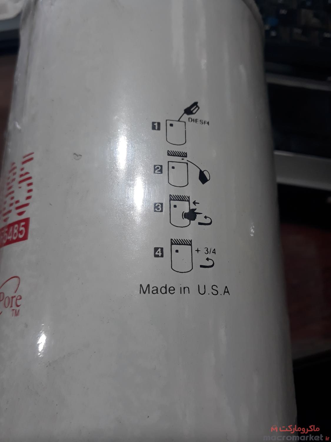 فیلتر گازوئیل اصلی اویکو یورو کارگو آمیکو کمپرسی - فلیتگارد اصلی FF5485 آمریکایی فشارقوی - قابل ارسال سراسر ایران
